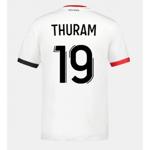 OGC Nice Khephren Thuram #19 Bortatröja 2023-24 Kortärmad